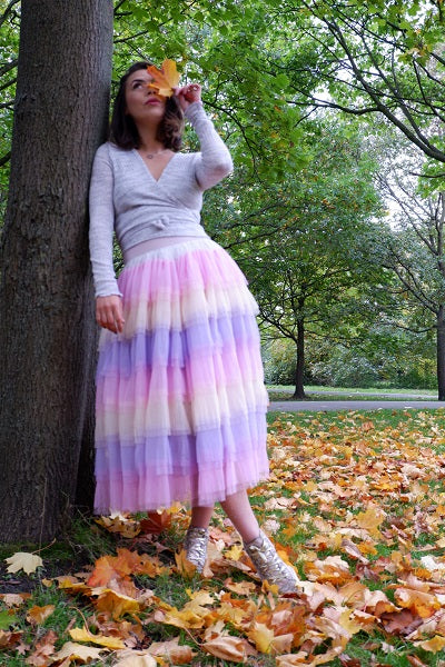 Beyond Label cotton candy skirt